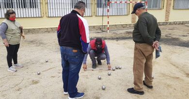 Torneo solidario de petanca en Gálvez