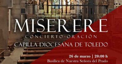 El próximo sábado 26 de marzo arranca el XXVII Ciclo de Música Sacra de Talavera. Este ciclo recaudará fondos para Cáritas Talavera