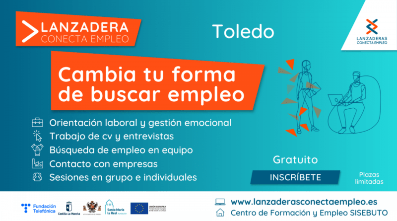 Toledo abre la inscripción para una nueva Lanzadera Conecta Empleo
