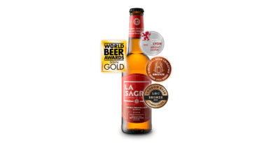 LA SAGRA Premium Lager, medalla de oro a la mejor cerveza en España