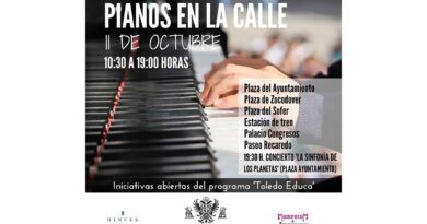 Pianos en la Calle regresa el próximo día 11 con seis escenarios y un gran concierto en la plaza del Ayuntamiento
