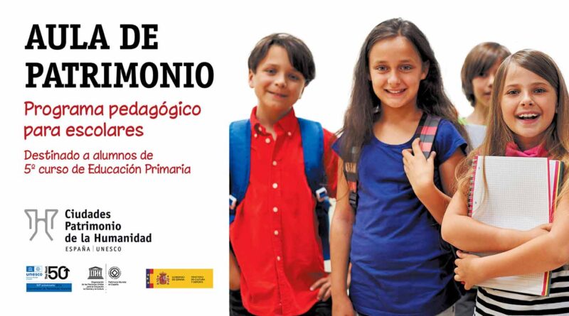 Los centros educativos de Toledo podrán participar en ‘Aula Patrimonio’
