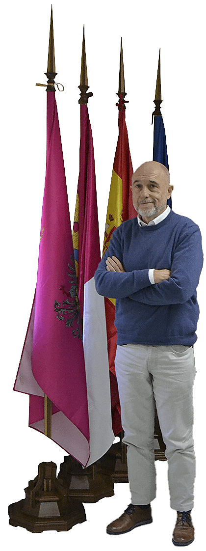 Francisco Rueda, concejal delegado de Fondos Europeos, Empleo y Régimen Interior del Ayuntamiento de Toledo