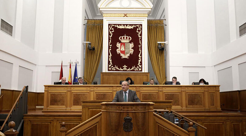 Pleno de la Junta para aprobar los Presupuestos de Castilla-La Mancha