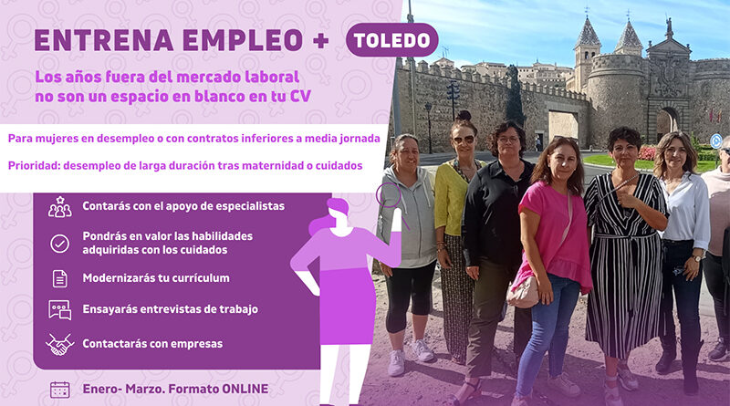 Carteles Entrena Empleo + - Cartel Entrena Empleo + Toledo 2023