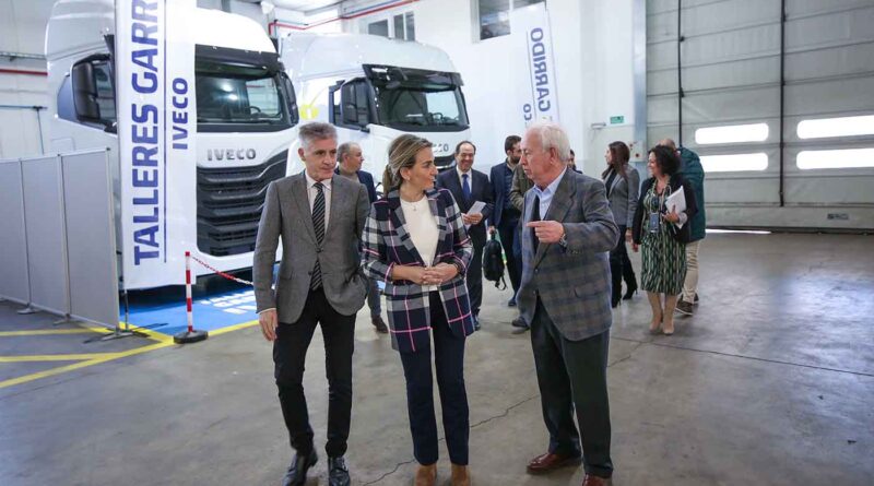 Milagros Tolón visita la ampliación de Iveco Talleres Garrido, “un ejemplo del desarrollo empresarial que impulsamos”.