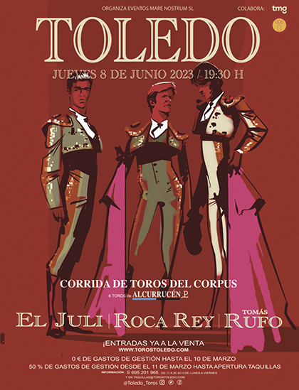 Cartel anunciador del Corpus de Toledo