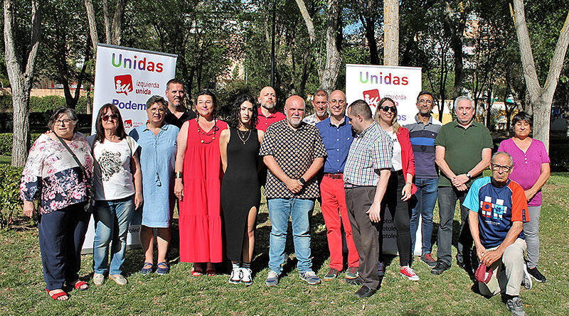 Presentación candidatura Unidas Izquierda Unida - Podemos de Toledo