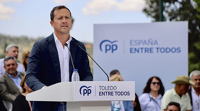Carlos Velázquez candidato del PP a la alcaldía de Toledo