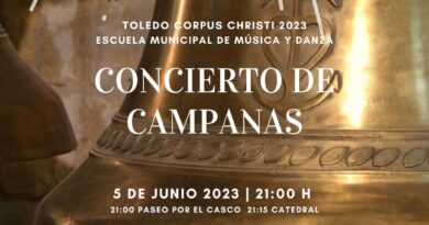 Toledo celebra hoy su tradicional Concierto de Campanas con motivo de la Semana Grande del Corpus Christi.