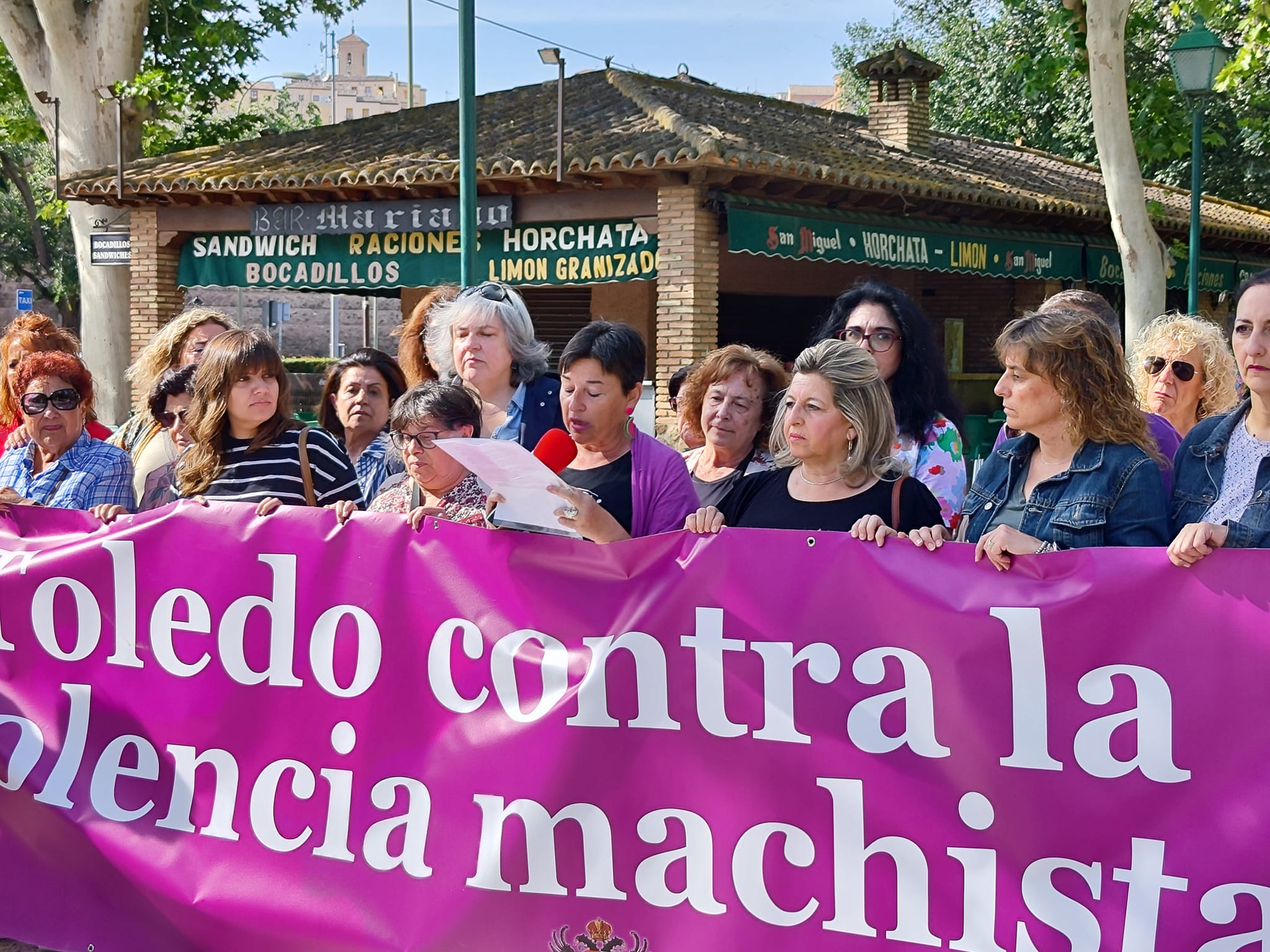 IU-Podemos Toledo contra la violencia machista