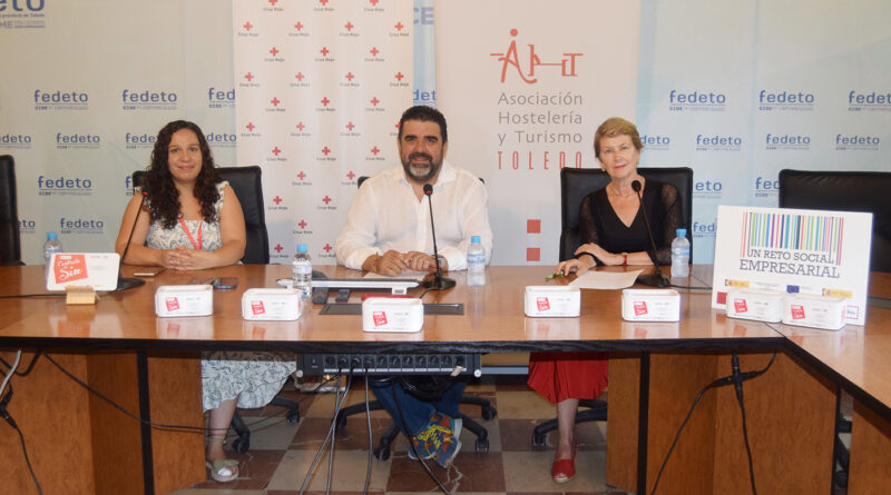 Cruz Roja y la Asociación provincial de Hostelería lanzan en Toledo la campaña “Contrata SIN”