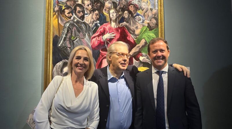 Carlos Velázquez destaca la importancia de la figura de El Greco en Milán, como motor de la cultura en toda Europa.