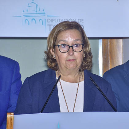 Conchi Cedillo, presidenta de la Diputación