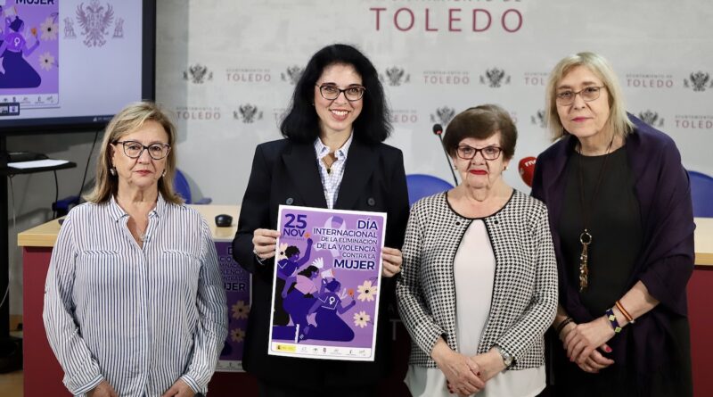 Toledo presenta las actividades del Día Internacional de la Eliminación de la Violencia contra la Mujer