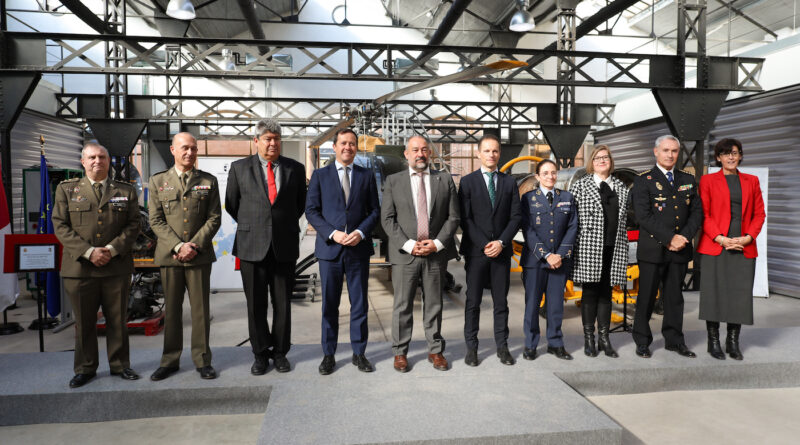 inauguración de las nuevas instalaciones del Instituto de Investigación Aplicada a la Industria Aeronáutica (INAIA)