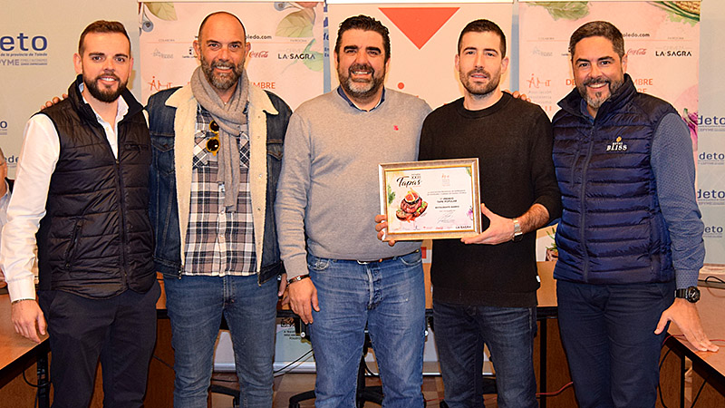 Primer premio de las Jornadas de la Tapa de Toledo, 'Restaurante Barrio'