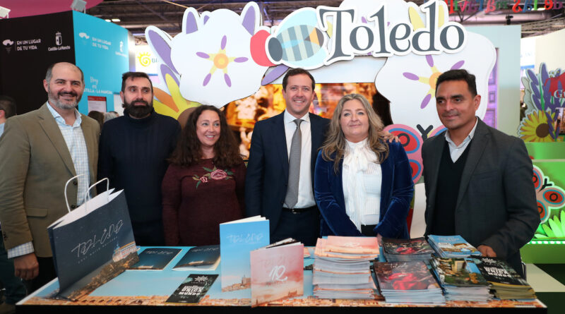 El Ayuntamiento de Toledo celebra el éxito de la nueva campaña turística presentada en FITUR, refrendada por 30.000 visitantes al stand de los 250.000 asistentes a FITUR.