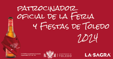 Cervezas la Sagra Patrocinador oficial de la Feria y Fiestas de Toledo