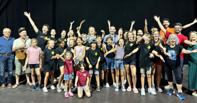 Festival Celestina, Romera en los ensayos con la alcaldesa Soledad de Frutos