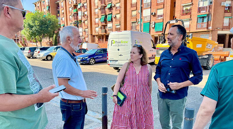 Loreto-Iñaki- visitas obras Santa María de Benquerencia