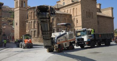 Obras en la puerta de la Bisagra limitan el acceso a Zocodover desde el miércoles y durante 10 días