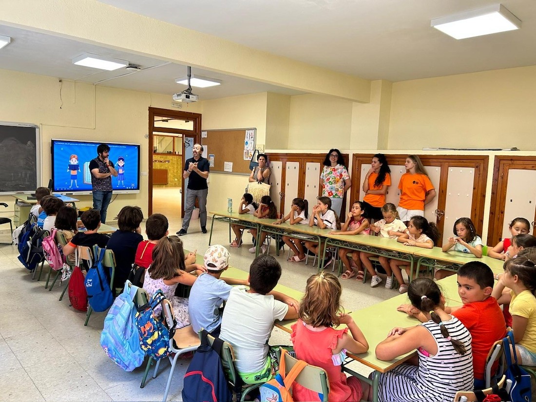 Talleres de sensibilización en los campamentos urbanos de Toledo