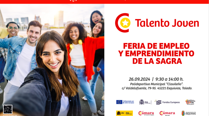 La Cámara de Comercio presenta la Feria de Empleo y Emprendimiento en La Sagra