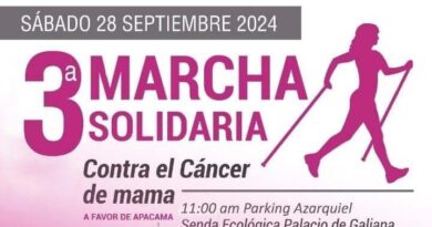 3ª Marcha Nórdica Solidaria contra el cáncer de mama