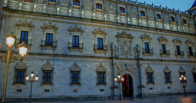 Fachada Norte del Alcazar de Toledo