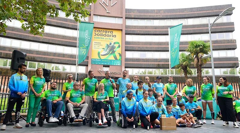 carrera solidaria histórica contra la ELA en Toledo