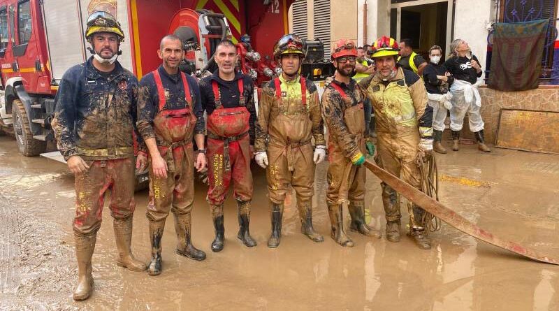 Solidaridad con los afectados por la DANA en la Comunidad Valenciana