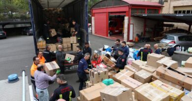 Toledo envía el primer tráiler con 20.000 kilos de ayuda a la Comunidad Valenciana