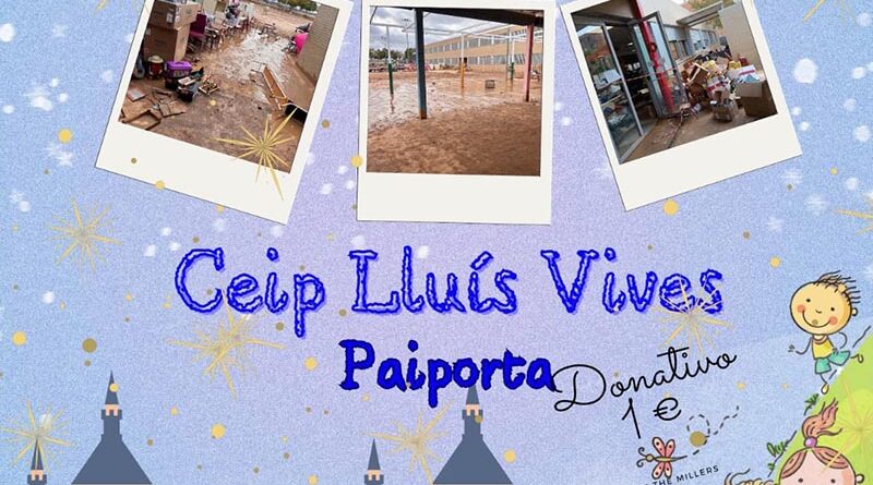 Carrera solidaria en el CEIP Ángel del Alcázar de Toledo en apoyo al CEIP Lluís Vives de Paiporta