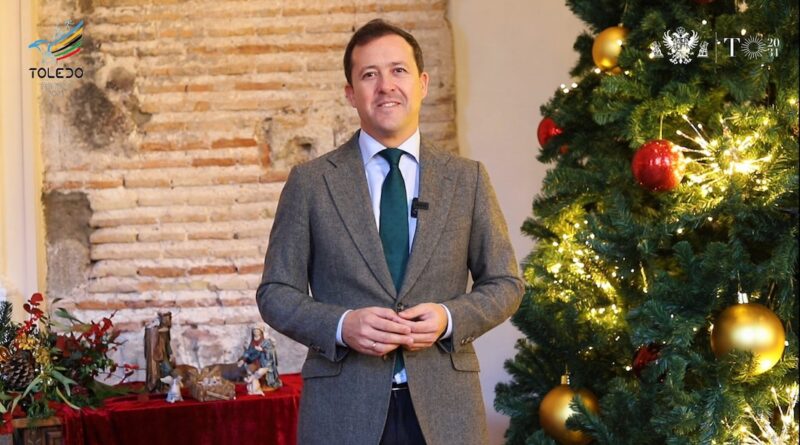 El alcalde de Toledo felicita la Navidad con un mensaje de esperanza y compromiso para 2025