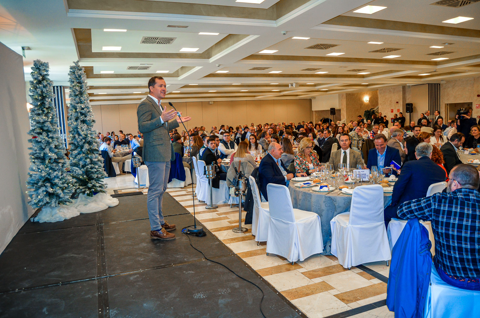 Líderes del Partido Popular en la comida de Navidad de Toledo