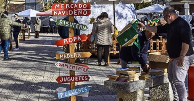 Mercadillo Navideño en la Plaza de la Constitución.