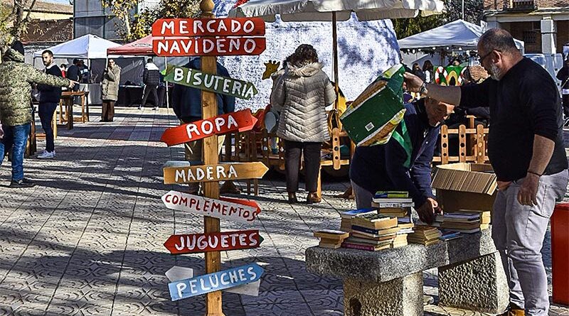 Mercadillo Navideño en la Plaza de la Constitución.