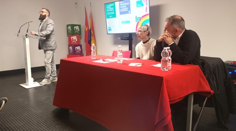 Enrique Santiago inaugura la nueva sede del PCE e IU en Toledo