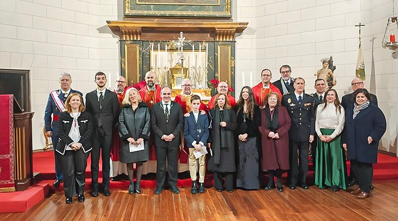 La Cofradía de la Santa Caridad de Toledo celebra la festividad de San Sebastián