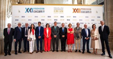 Eurocaja Rural reafirma su apoyo a los empresarios de Castilla-La Mancha en la gala de los Premios CECAM