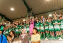Celebración del CD Toledo A tras ganar el Campeonato Prebenjamín 