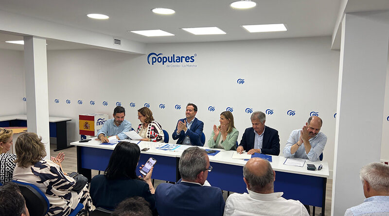 Junta Directiva Provincial del PP de Toledo preparando el 21.º Congreso Nacional del partido popular