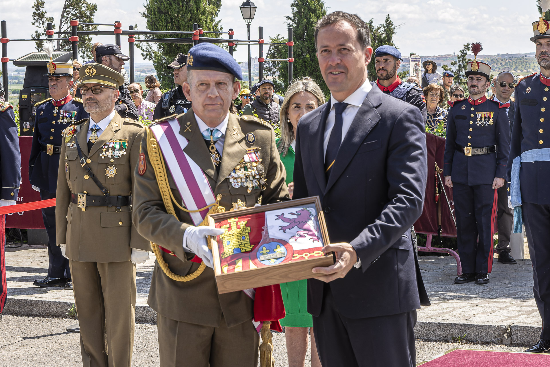 Jura de Bandera en Puerta de Bisagra