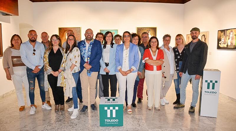 Exposición Mancharte 22 muestra talento artístico manchego en Toledo.