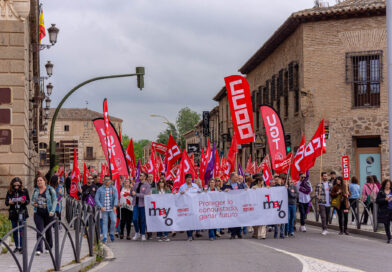 Manifestación del primero de Mayo en Toledo