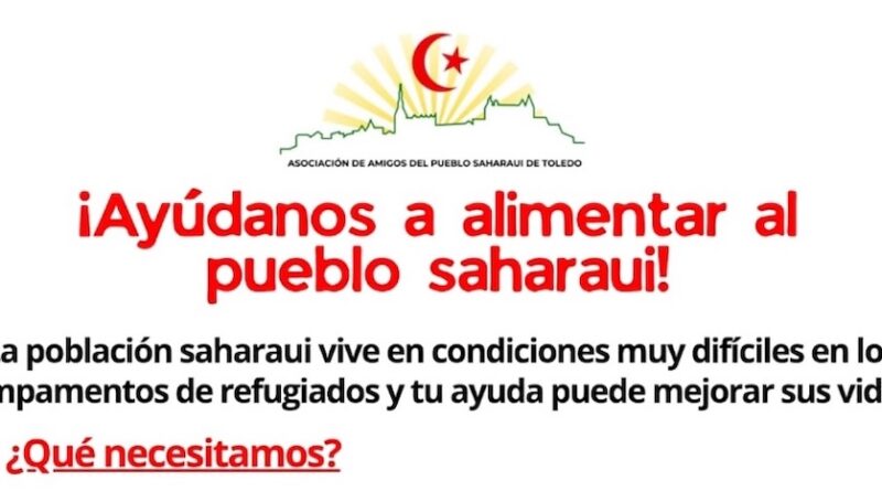 Campaña de recogida de alimentos para los refugiados saharauis