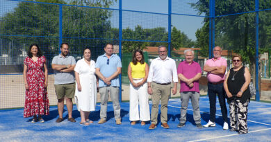 Nueva pista de pádel en Gálvez financiada con fondos europeos