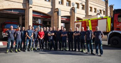 Toledo anuncia 20 nuevas plazas de bombero tras el verano mientras estos celebran la promoción interna al C-1