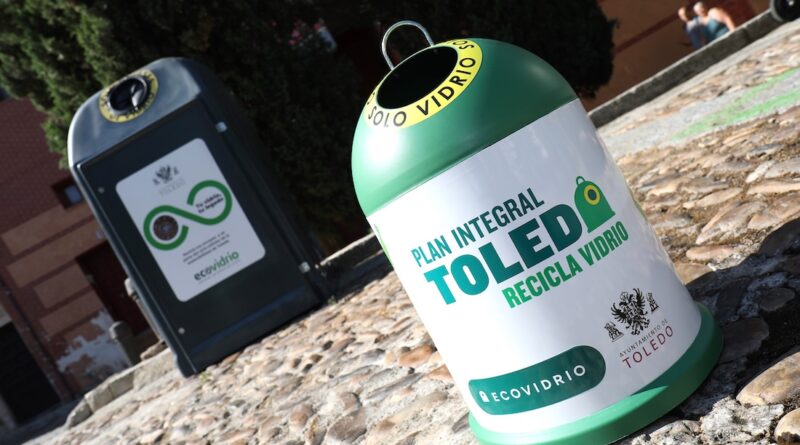 El ‘Plan Integral Toledo Recicla Vidrio’ instala 48 contenedores en el Casco Histórico